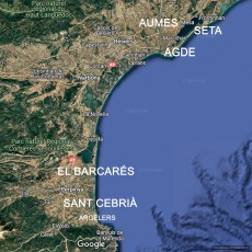 Itinerari de Jové pels camps francesos. (Salvador Redó).