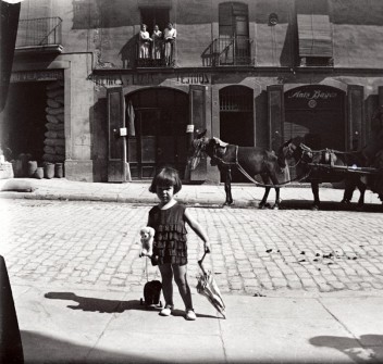 1930: Ctra. de Vic, on actualment hi ha l'empresa DARSA. (Foto enviada per Baltasar Vila-Masana Portabella)