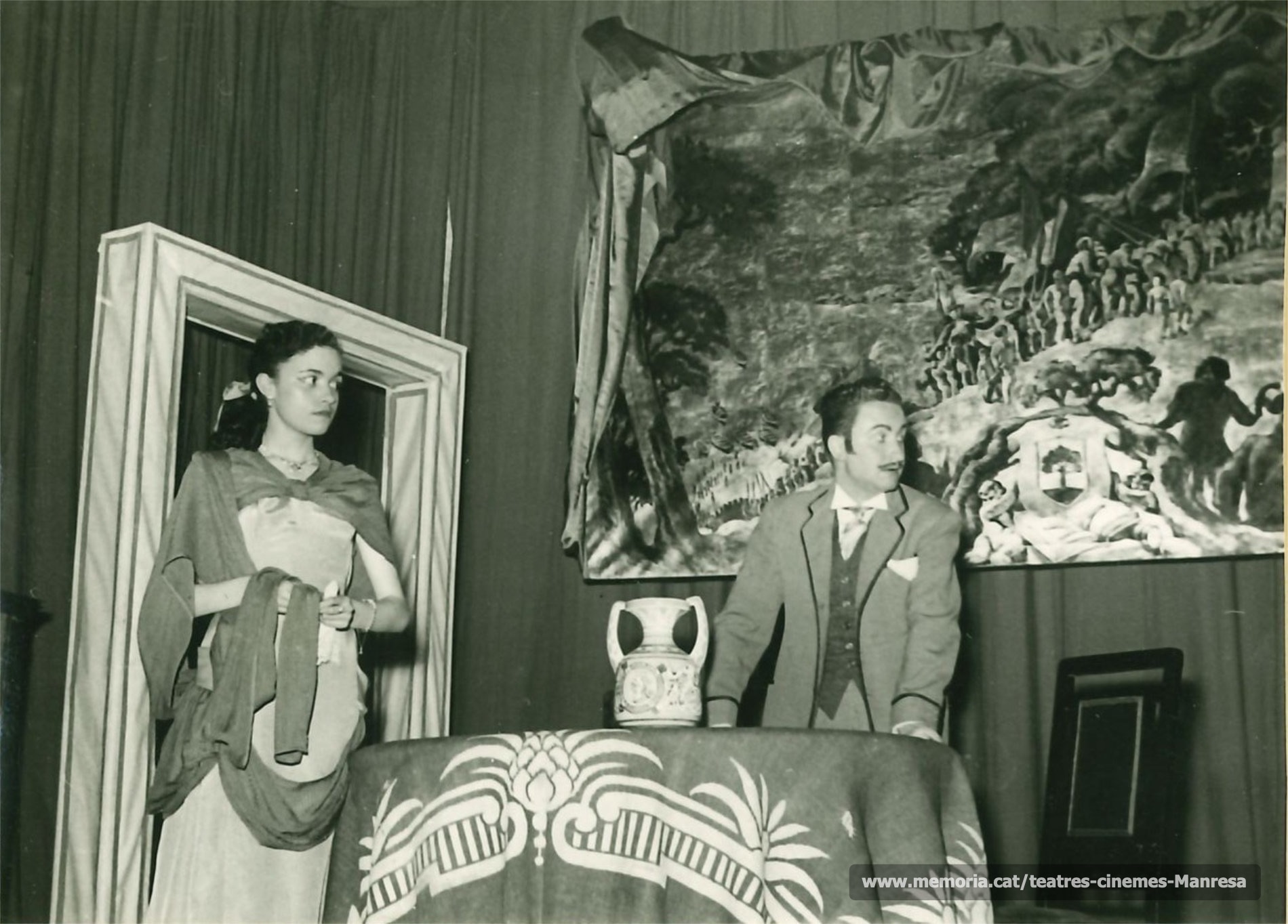 "Locura de amor" amb Dolors Camprubí i Salvador Soler (1954)