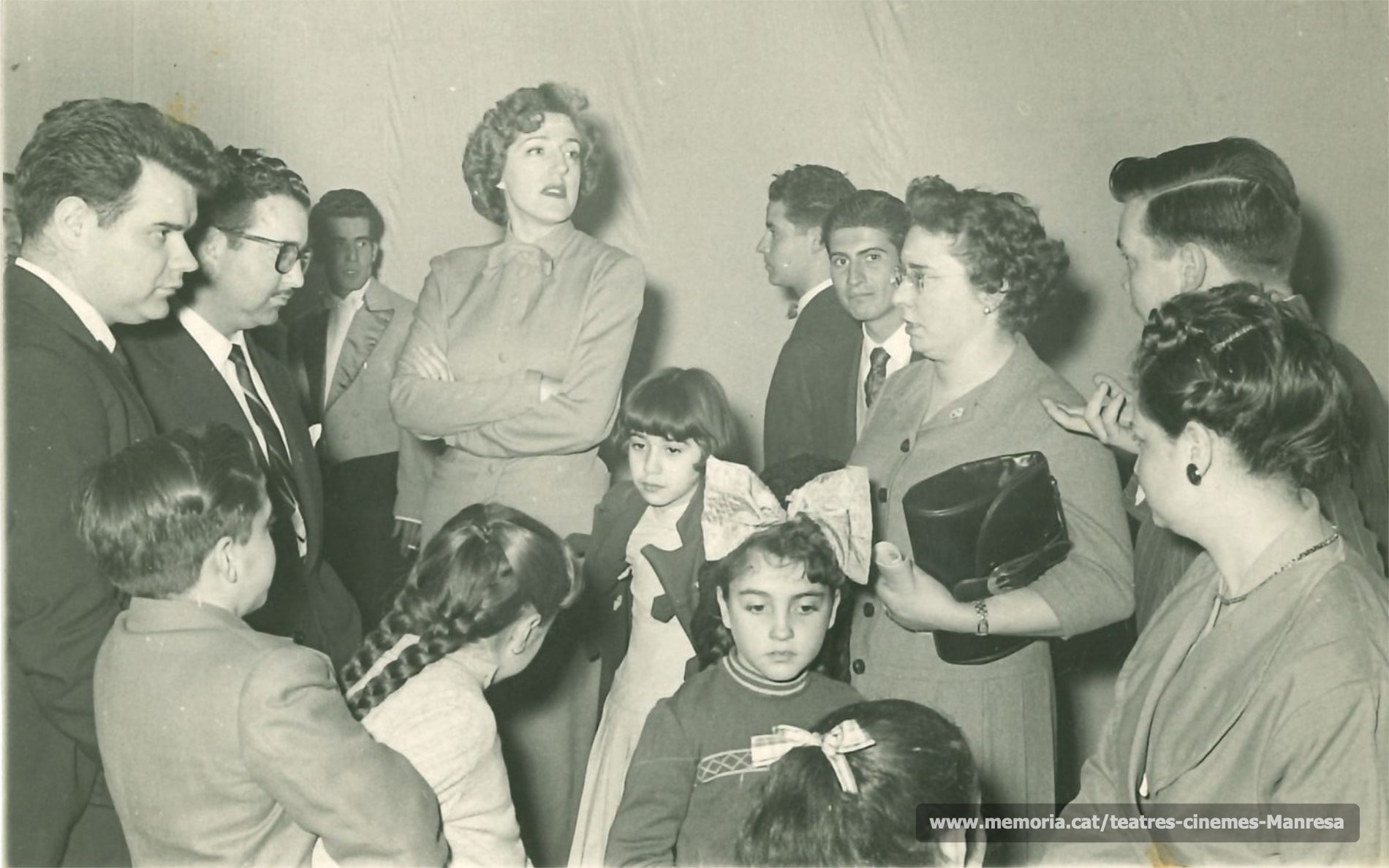 Festa benèfica amb Mary Santpere, Teresa Codina, Pere Tarragó, Paquita Blanch (1957)