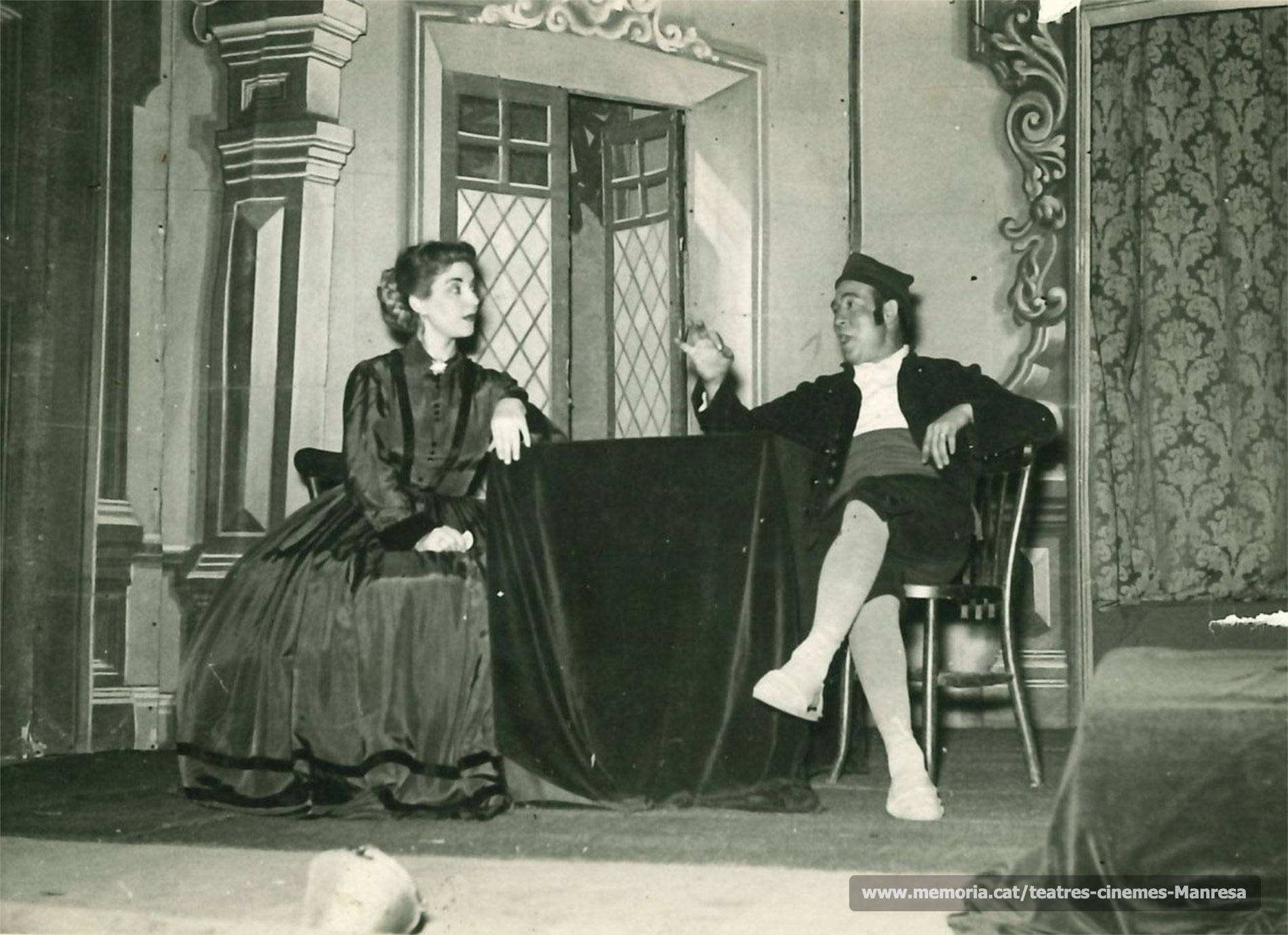 "L'hereu i la forastera" amb M. Matilde Almendros i Josep Canal (1958)