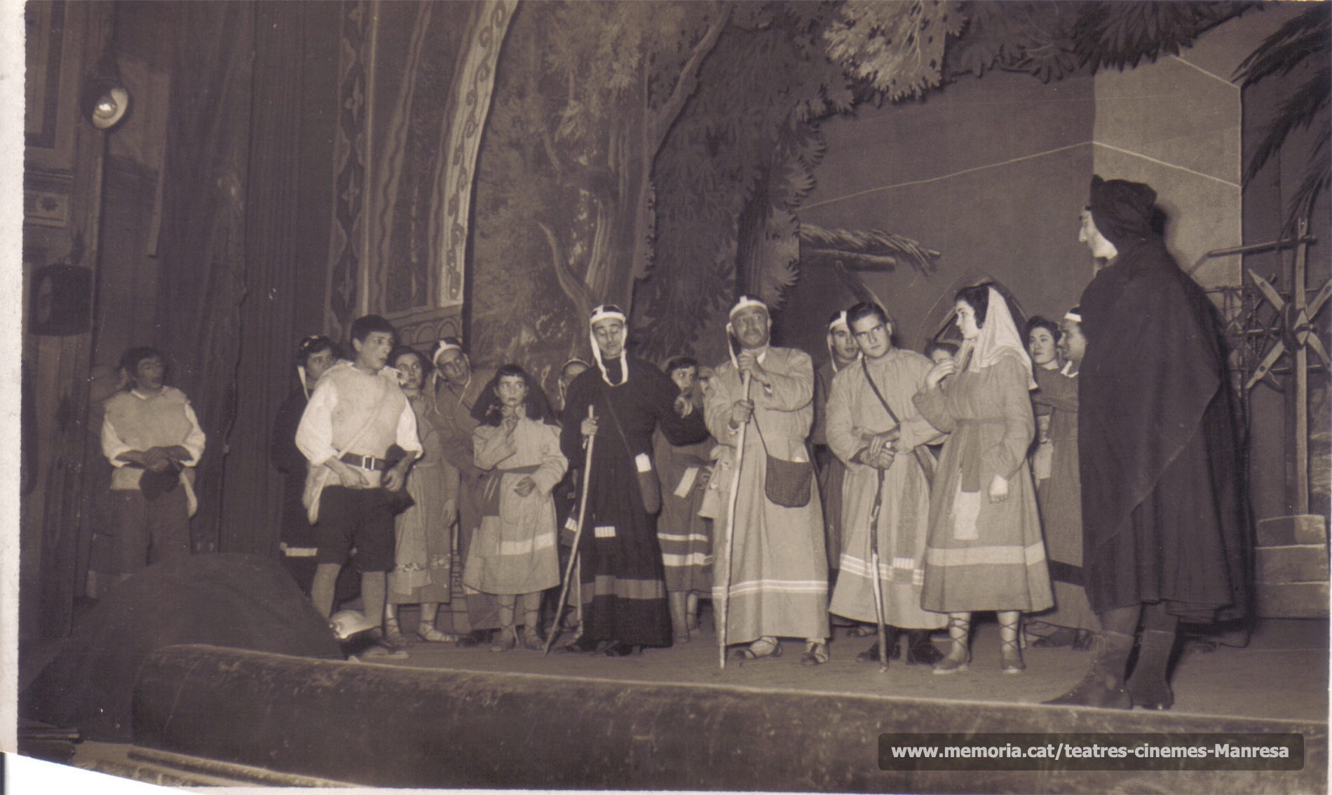 Els Pastorets amb l'Orfeó Manresà (1953)