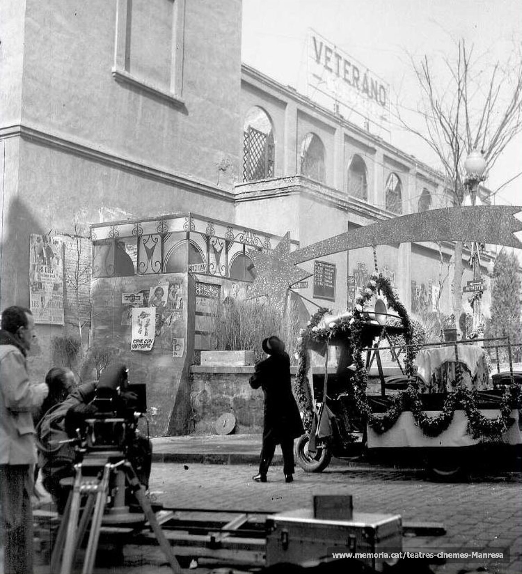 Filmació de Plàcido, amb els lavabos de Sant Domènec (1961)