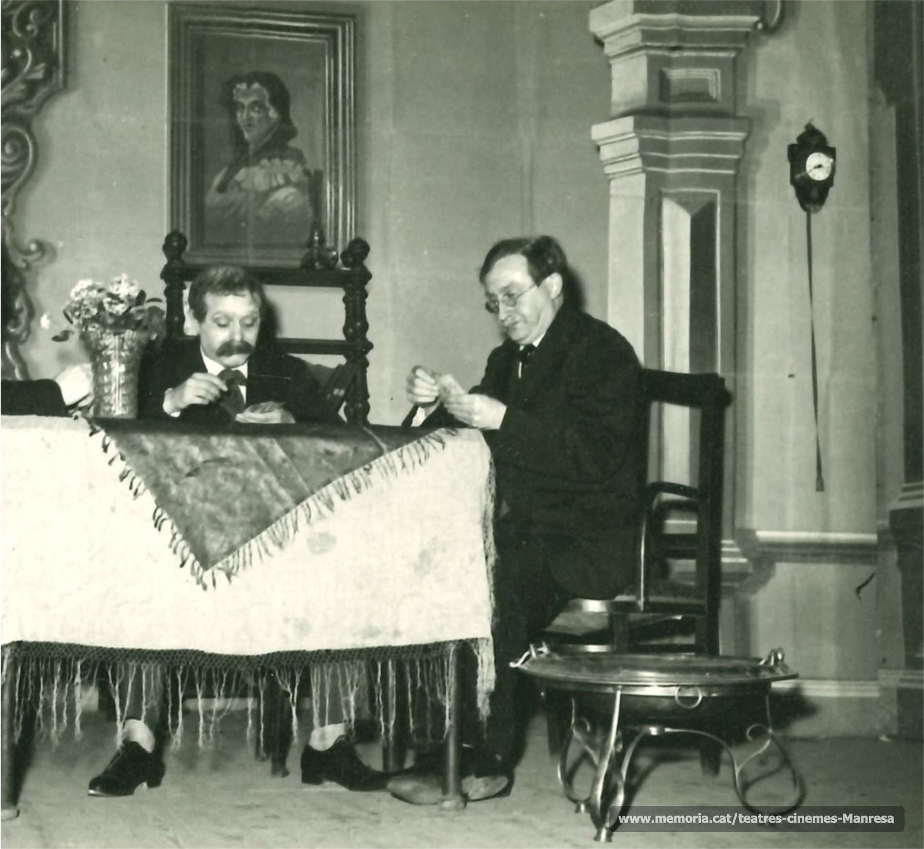 "L'estiuet de Sant Martí" amb Salvador Soler a la dreta.