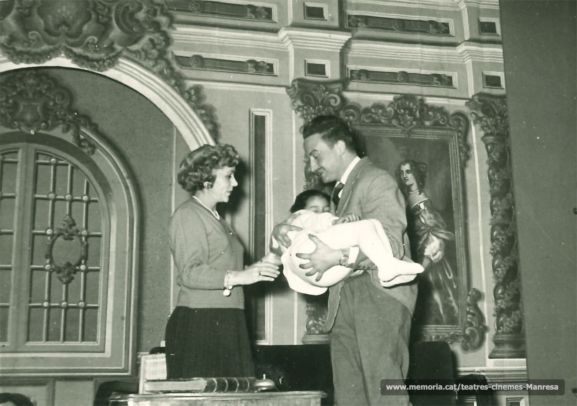 "Los dos pilletes" amb Rafaela Lladó i Salvador Soler. (1950)