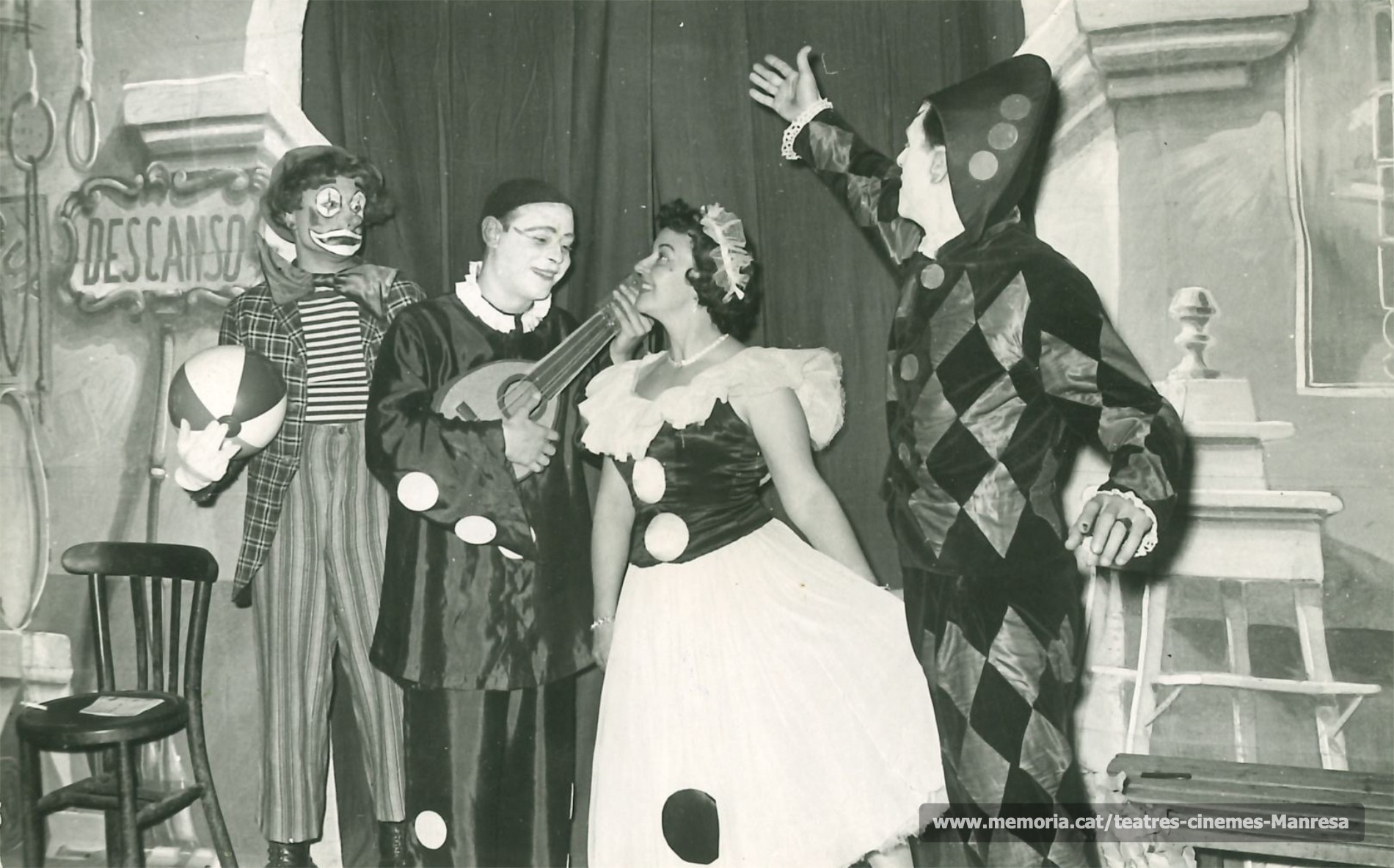 "Ocells de pas" amb Salvador Soler, Àngel Tulleuda, Rosa Vila,(?). (1959)