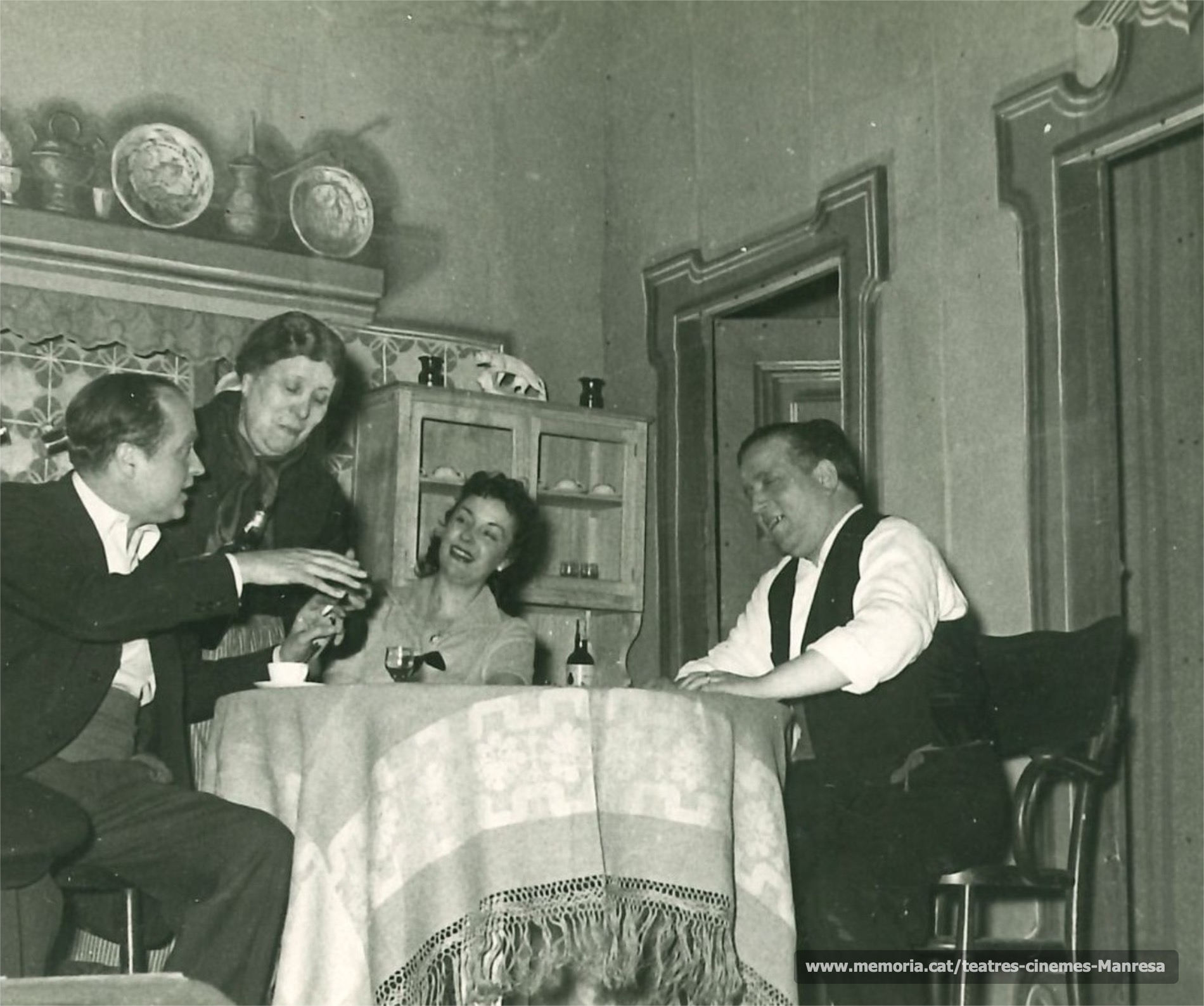 "Seny i amor" amb Martí Camprubí, (?), Rosa Vila i Joan Torres. (1957)