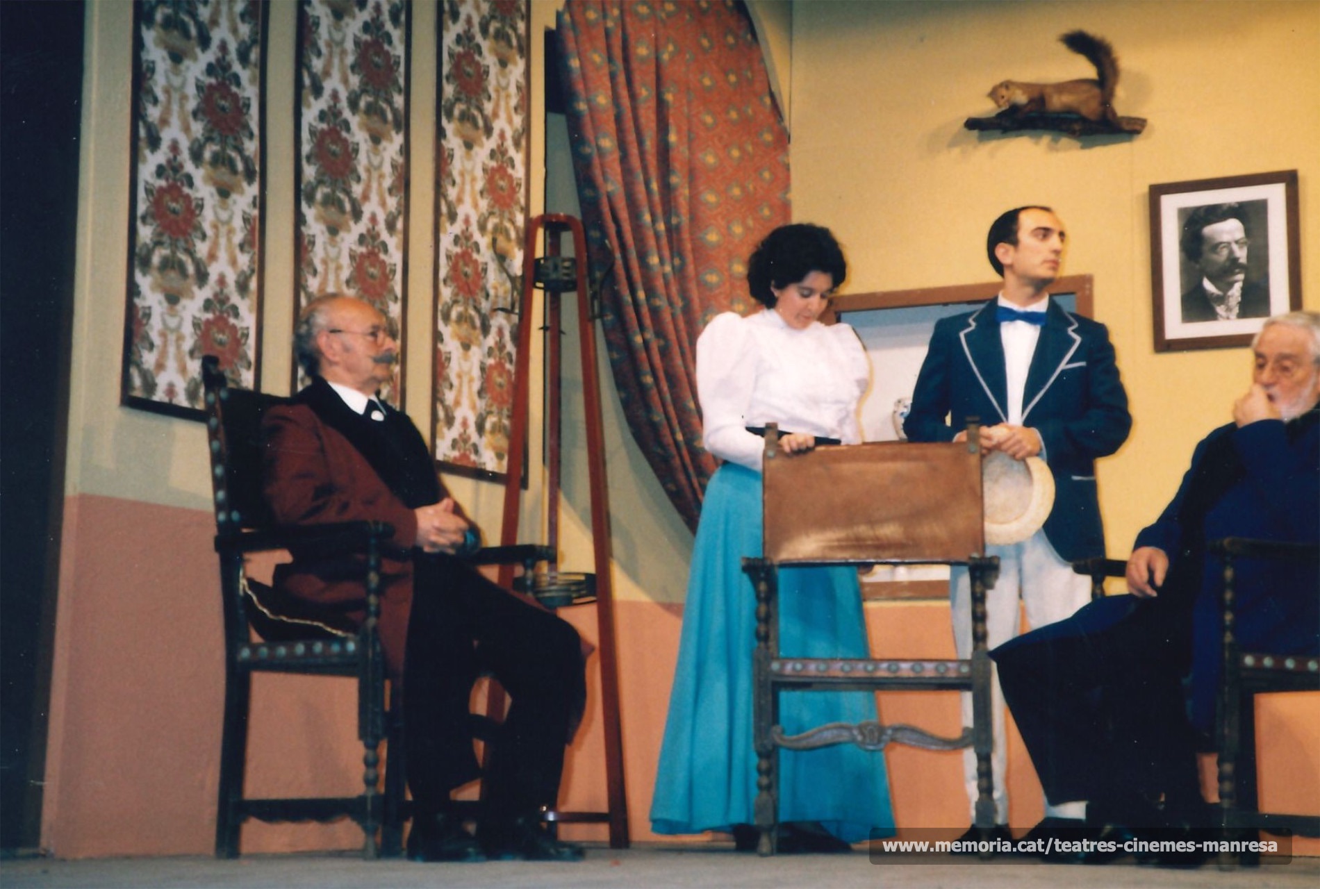"Els savis de Vilatrista" amb Joan Trench, Laura Cot, Jaume Ferrer, Josep Isart. (1998)