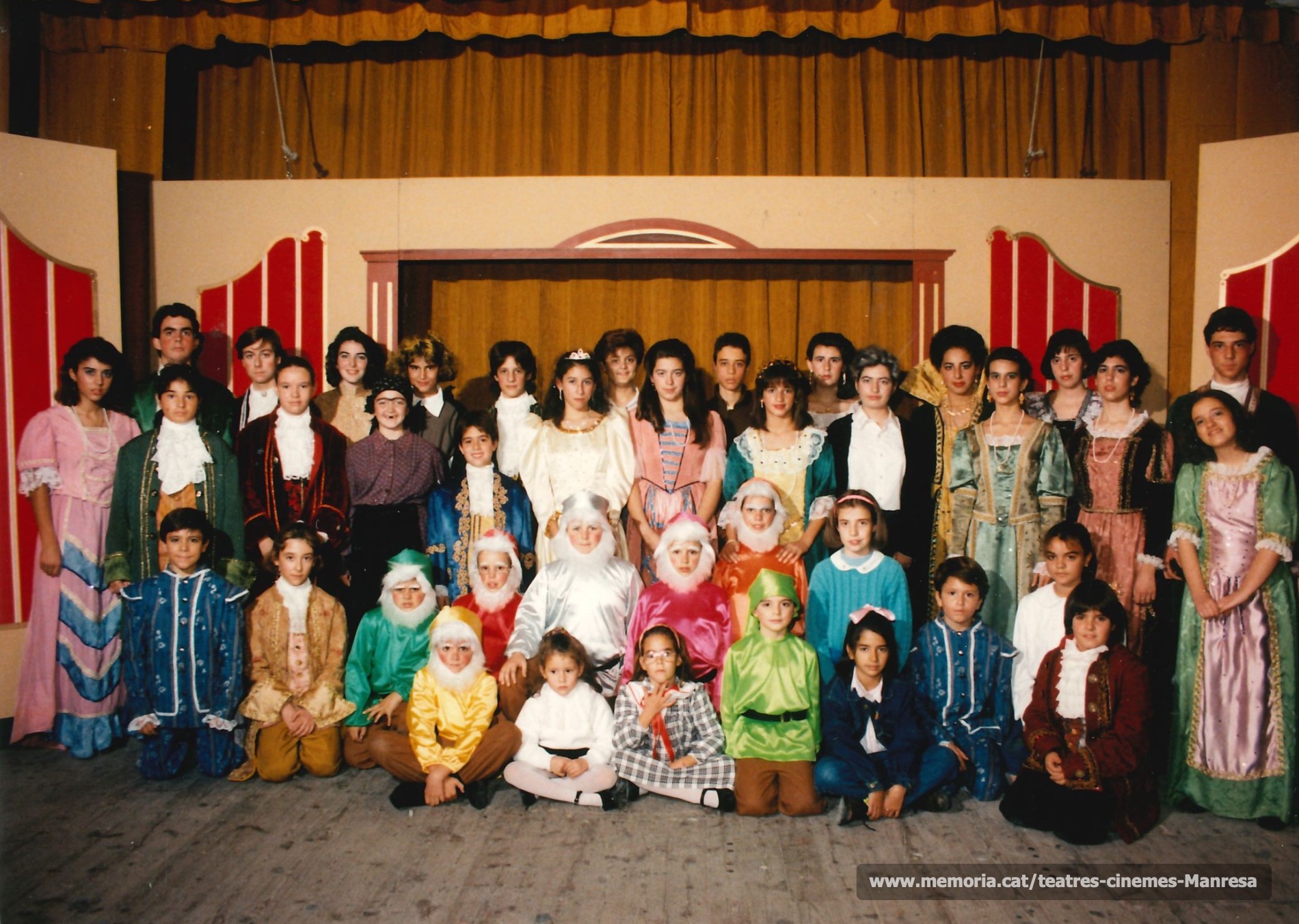 "La princesa Blancaneus" a càrrec del petit Espantall.(1989)