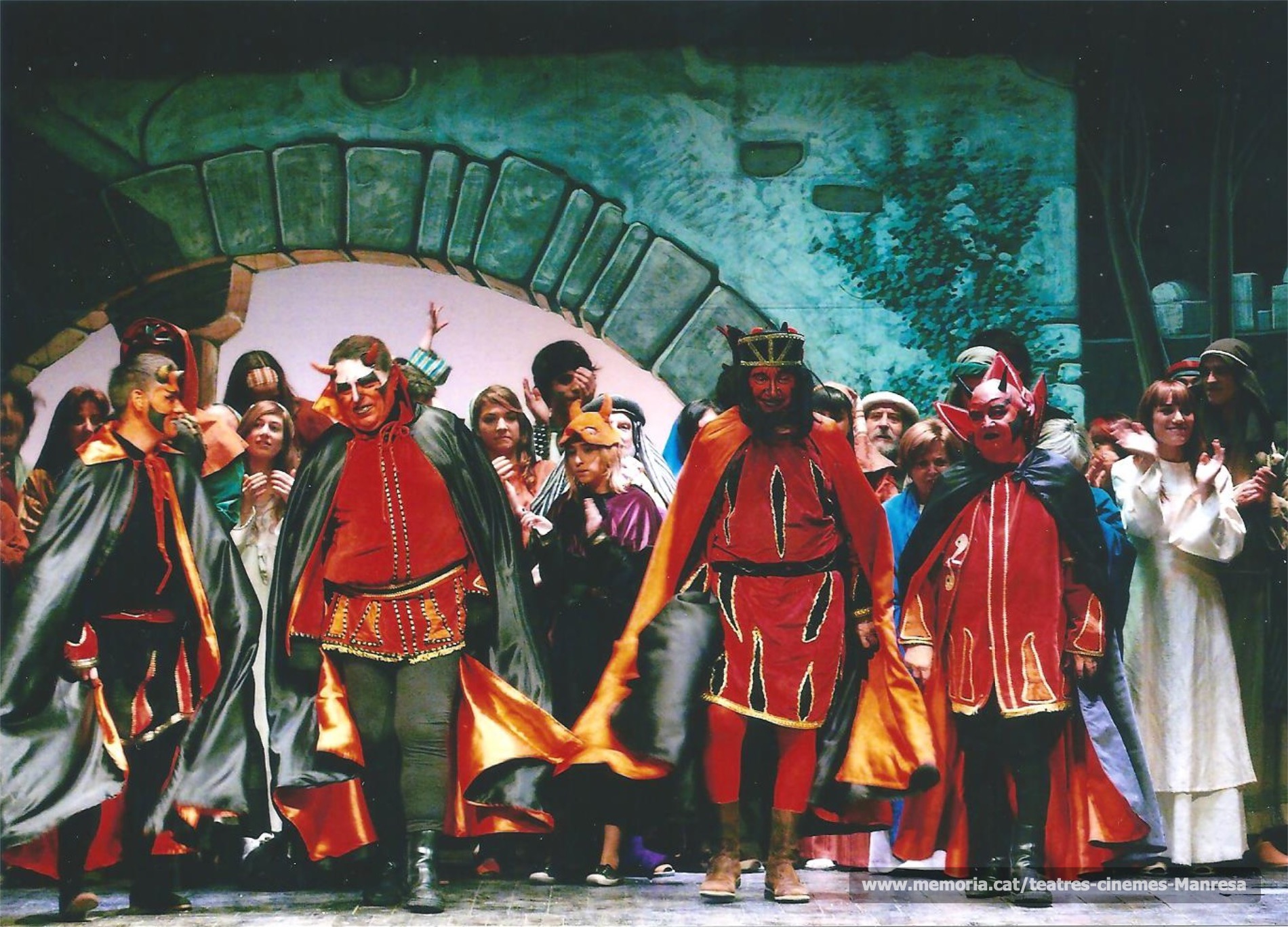 "Els Pastorets" amb l'elenc dels veterans. (2011)
