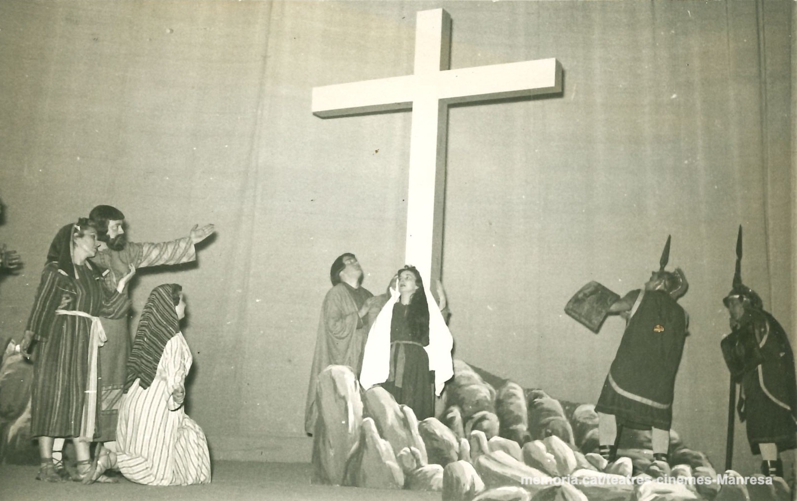 "Una hisória de Cristo" amb Rosa Vila (Magdalena). (1956)