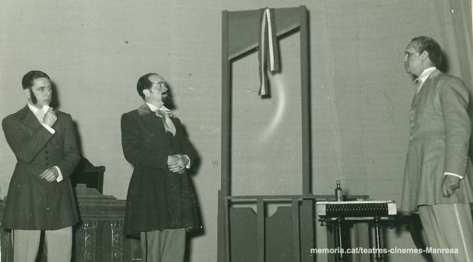 "La Oración de Bernadette" amb Enric Tatjé, Martí Camprubí i(?). (1958)