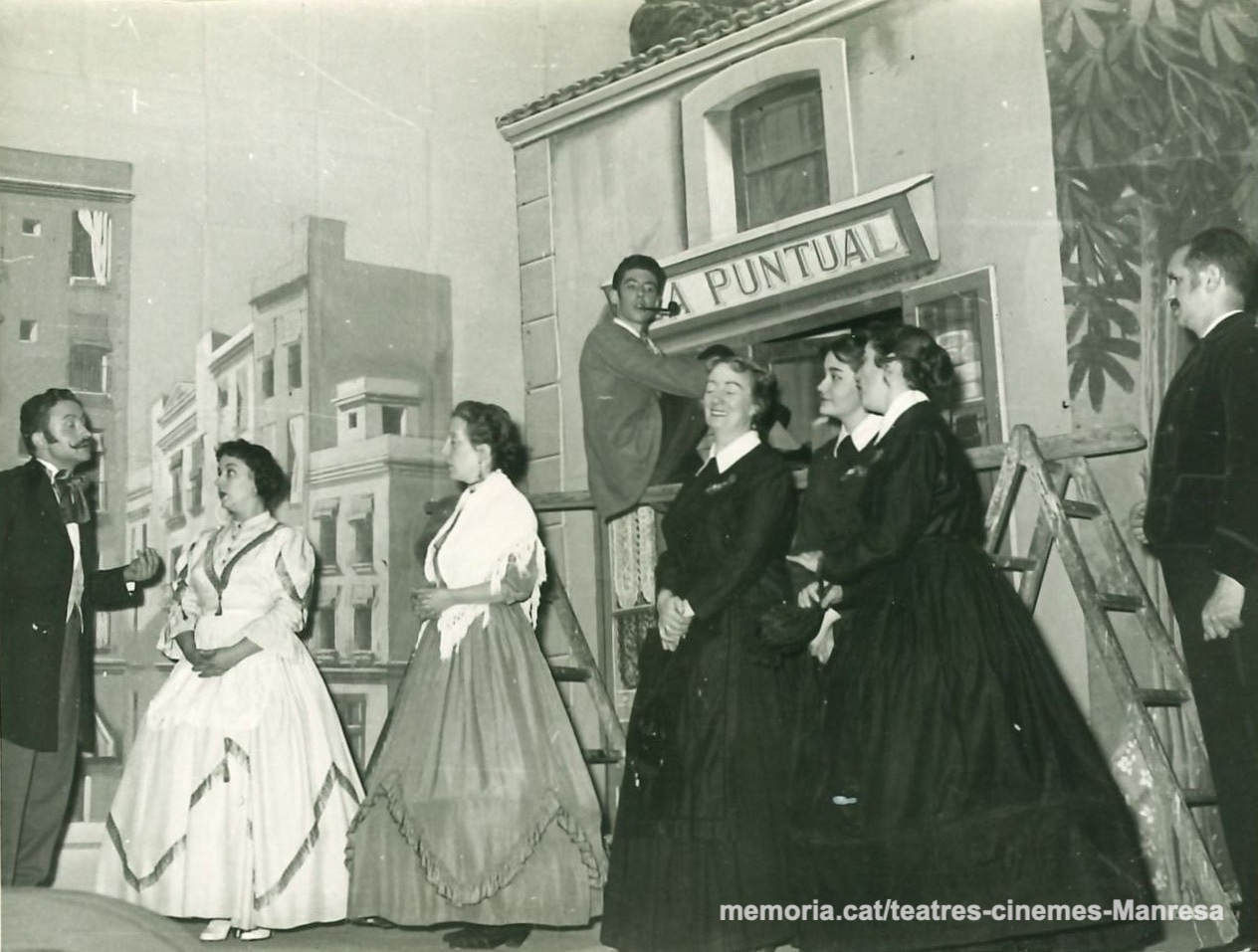 "L'Auca del Sr Esteve" amb Salvador Soler, Josefina Matiñó, Maria Bruguera (1958)
