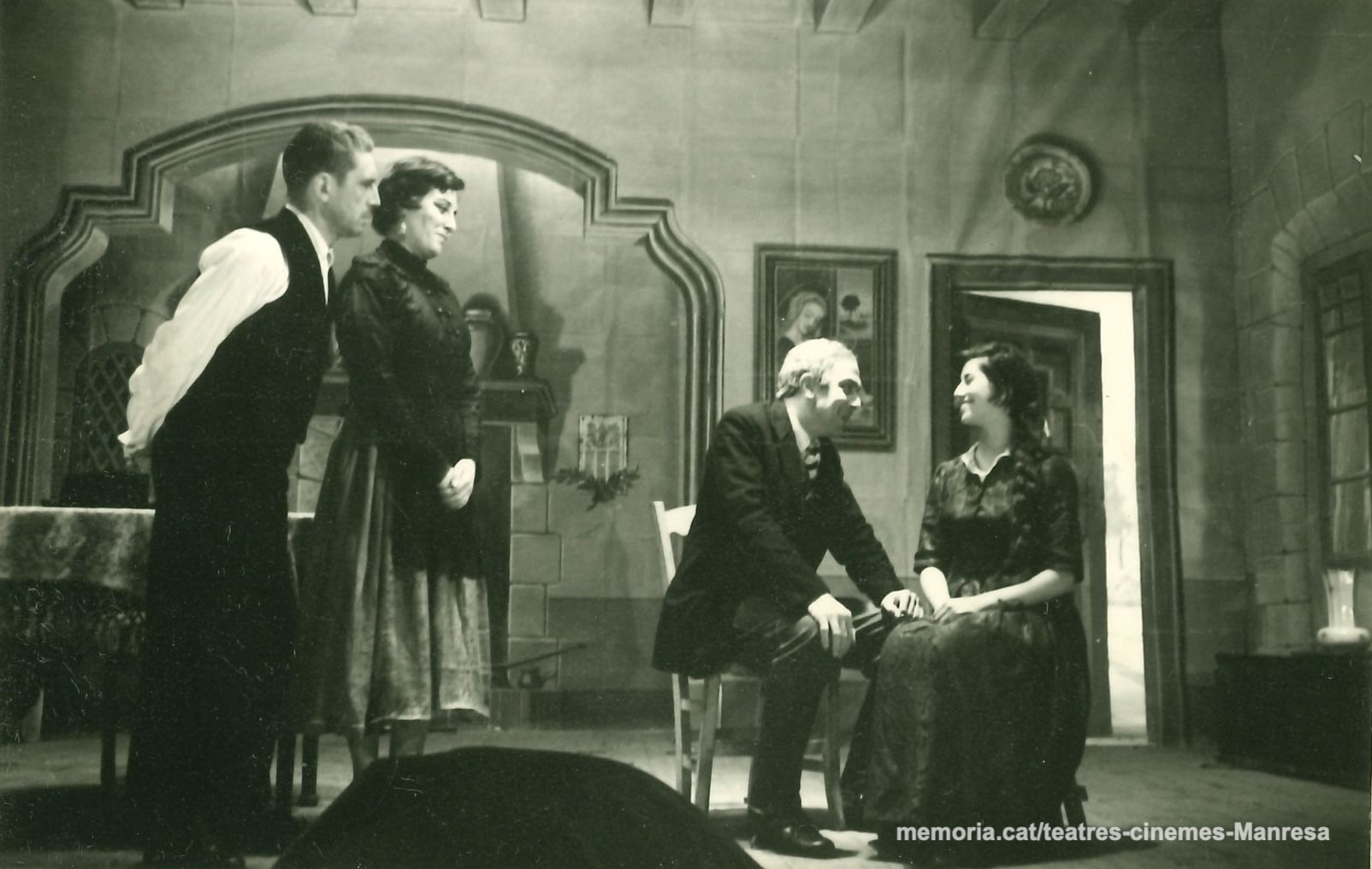 Enreic Tatjé, Rosa Golet, (?), (?).