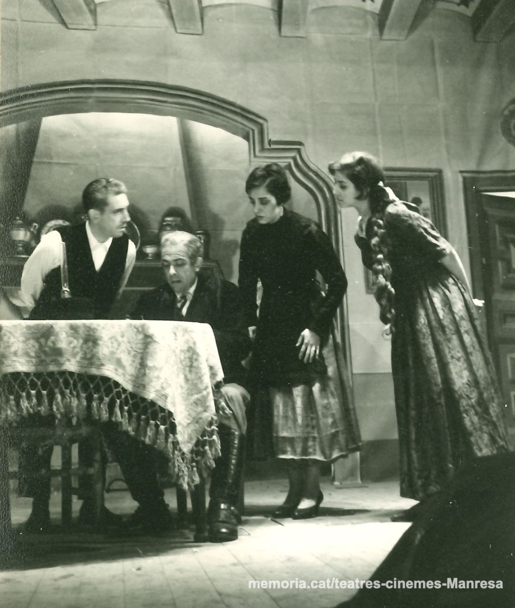 Enric Tatjé, (?), Rosa Golet, , (?).