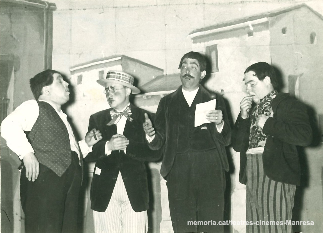 "La marcha de Cadiz" amb Joan Torres, Salvador Soler, Joan Torrens i Angel Tulleuda.