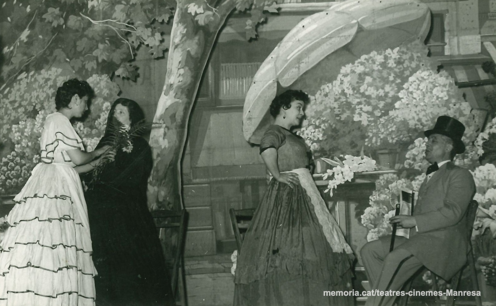 "La Rambla de les Floristes".