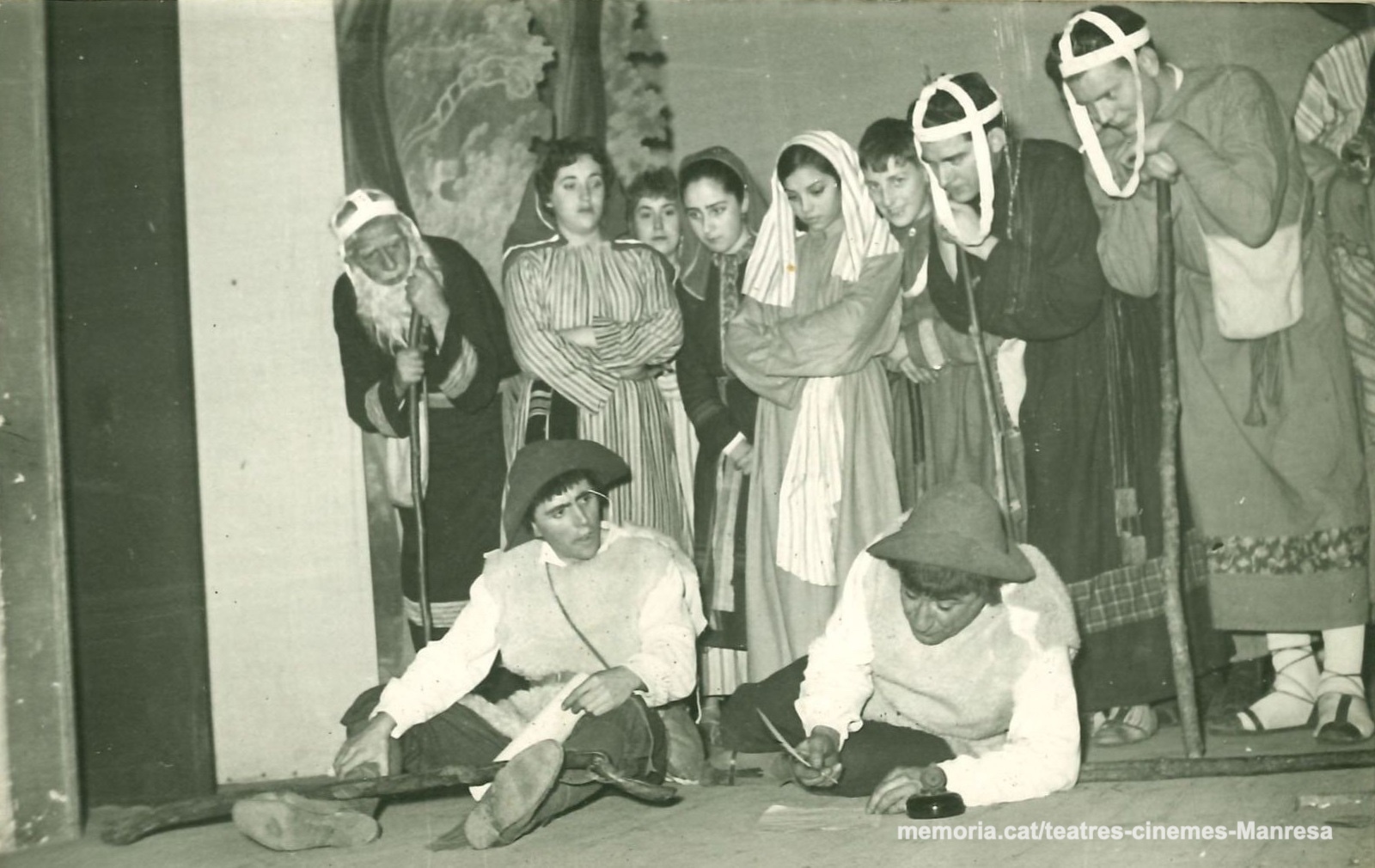 "Els Pastorets" amb Octavi Canal, Pedro Cánovas (Lluquet i Rovelló)
