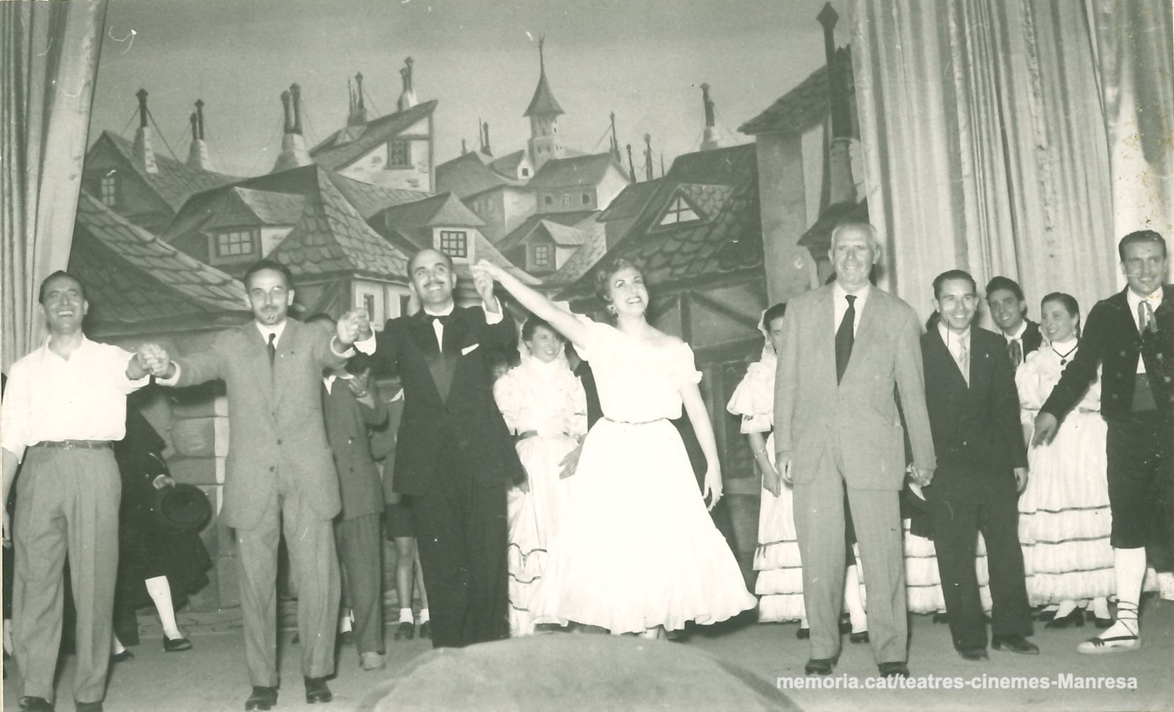 Enric Tatjé, (?), Cayetano Renom, ('),(?), i Joaquim Sanmartí.