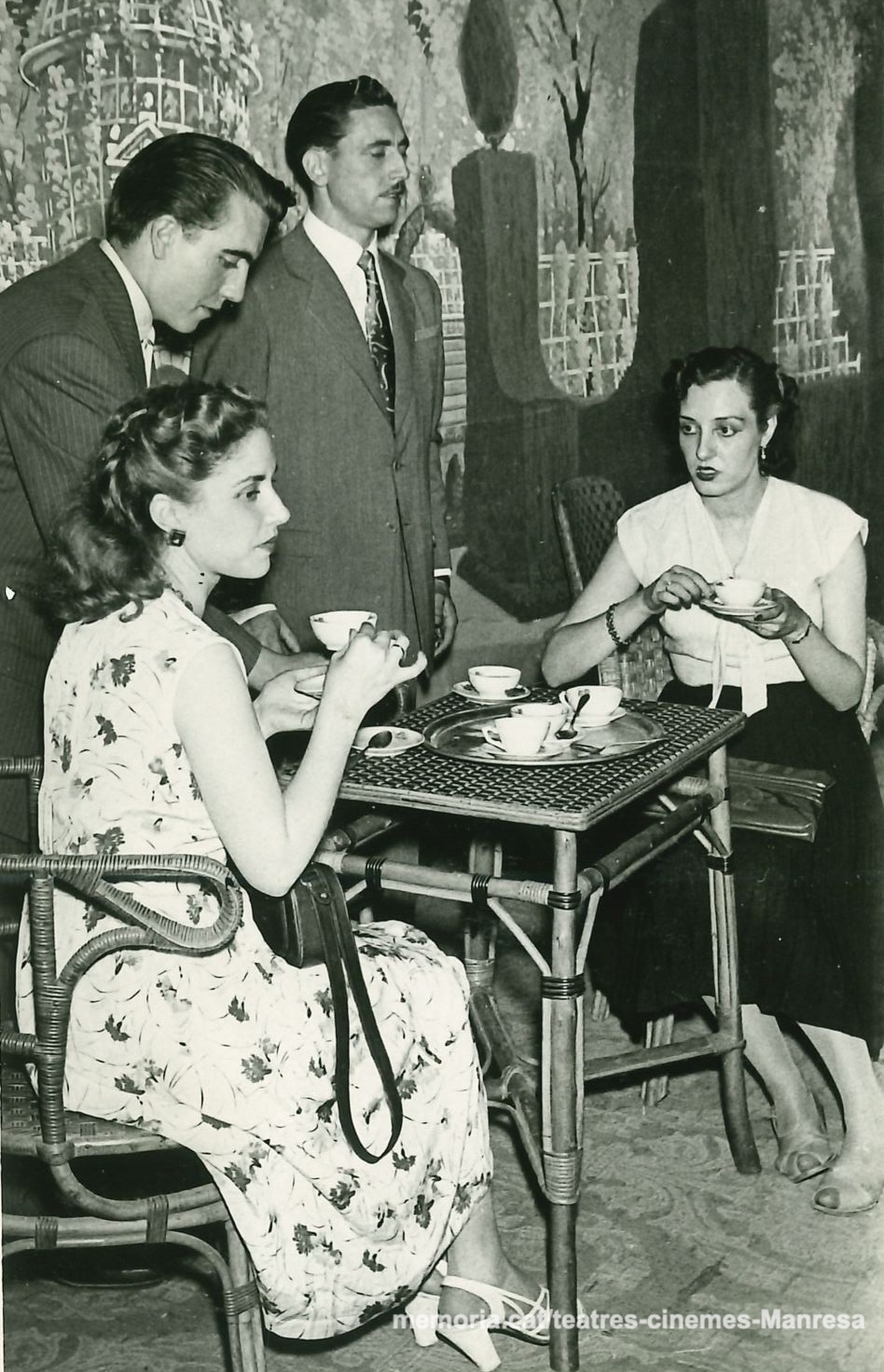 Etelvina Piera, Joaquim Sanmartí, Enric Tatjé i Rosa Golet.