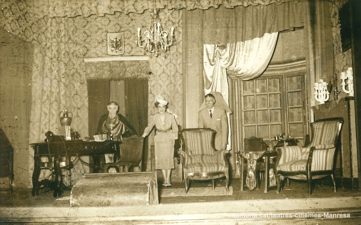 Joan Llort, Rosa Golet i Enric Tatjé.