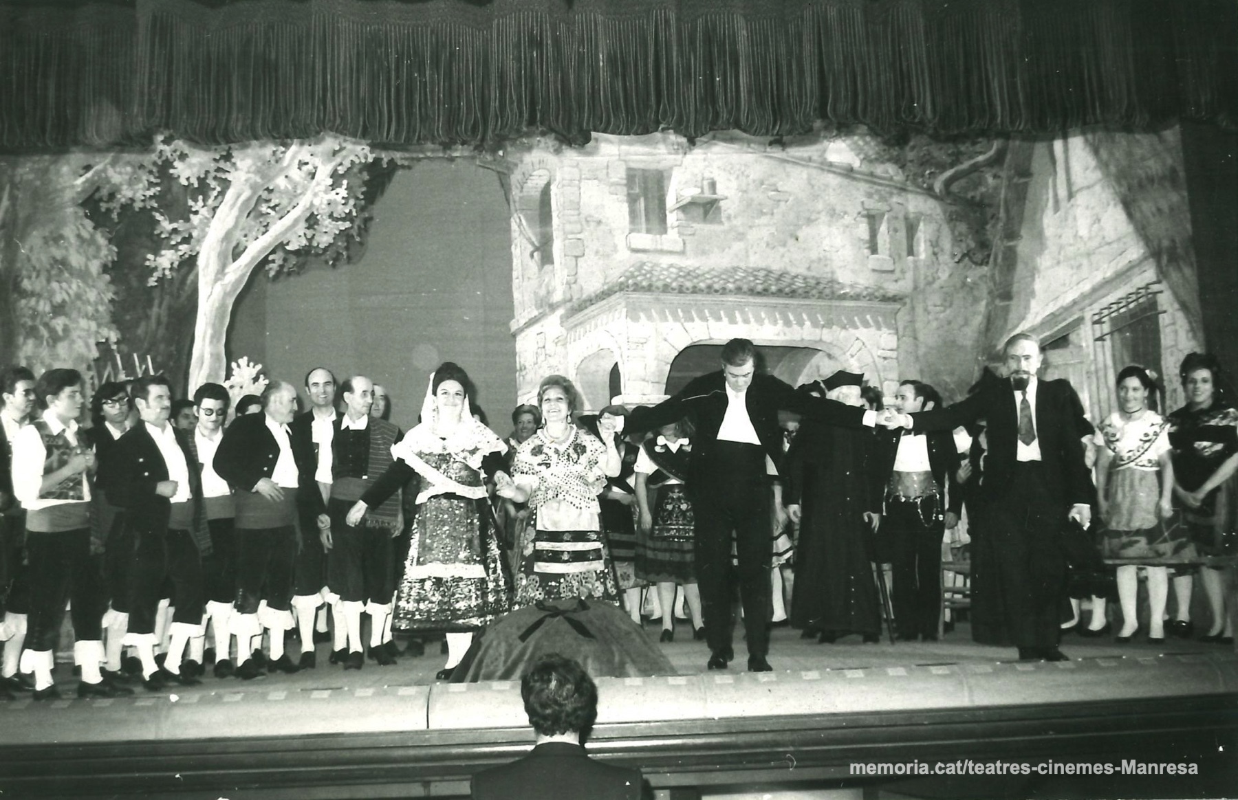 "La Parranda" Sarsuela. amb Joan Ballús, Maria Cardona, Josep Torra, Rafaela Lladó i Enric Tatjé