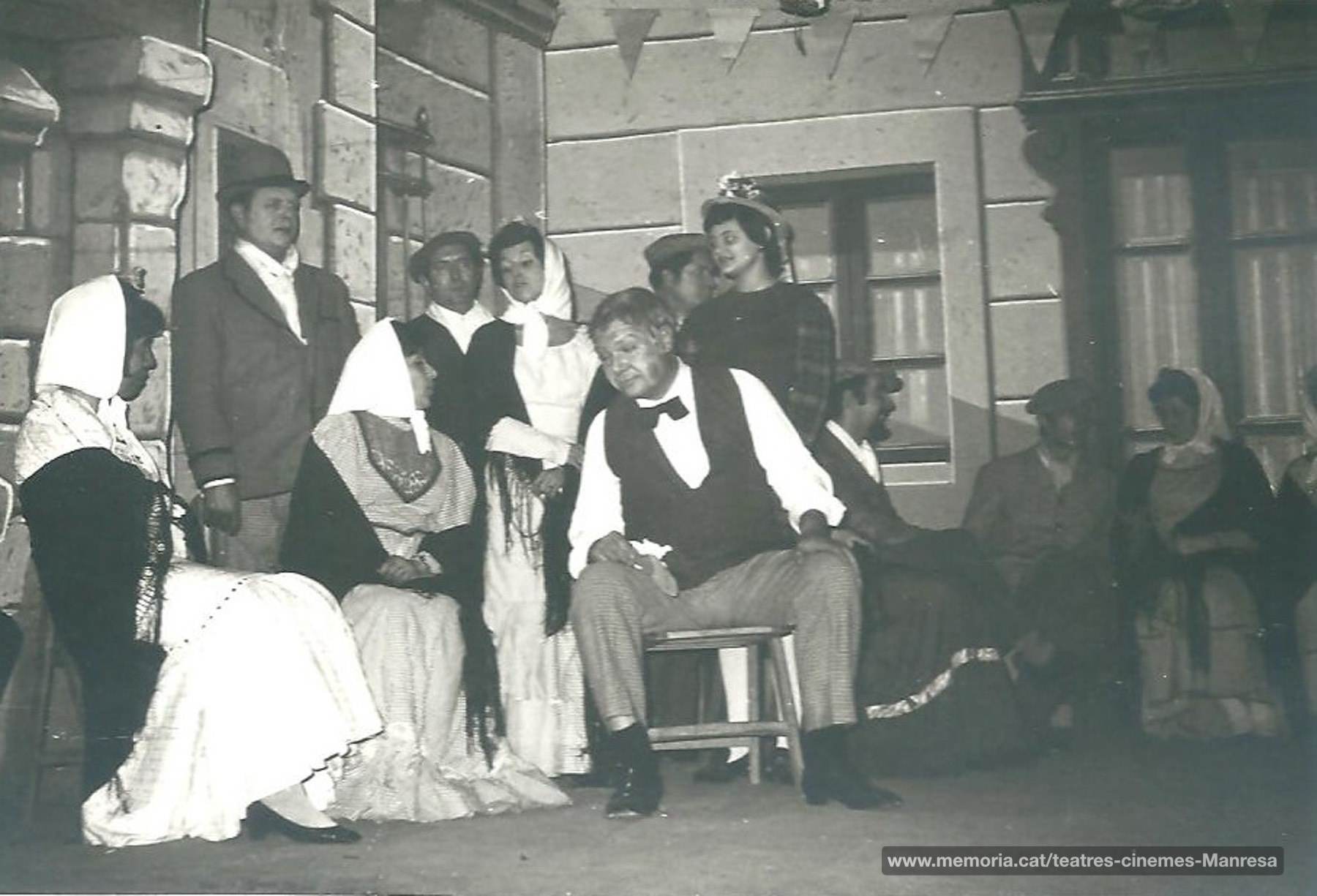 "la Verbena de la Paloma" amb Ramon Gamisans, Joan Cot, Mª Jesus Isart, entre altres. (1964)