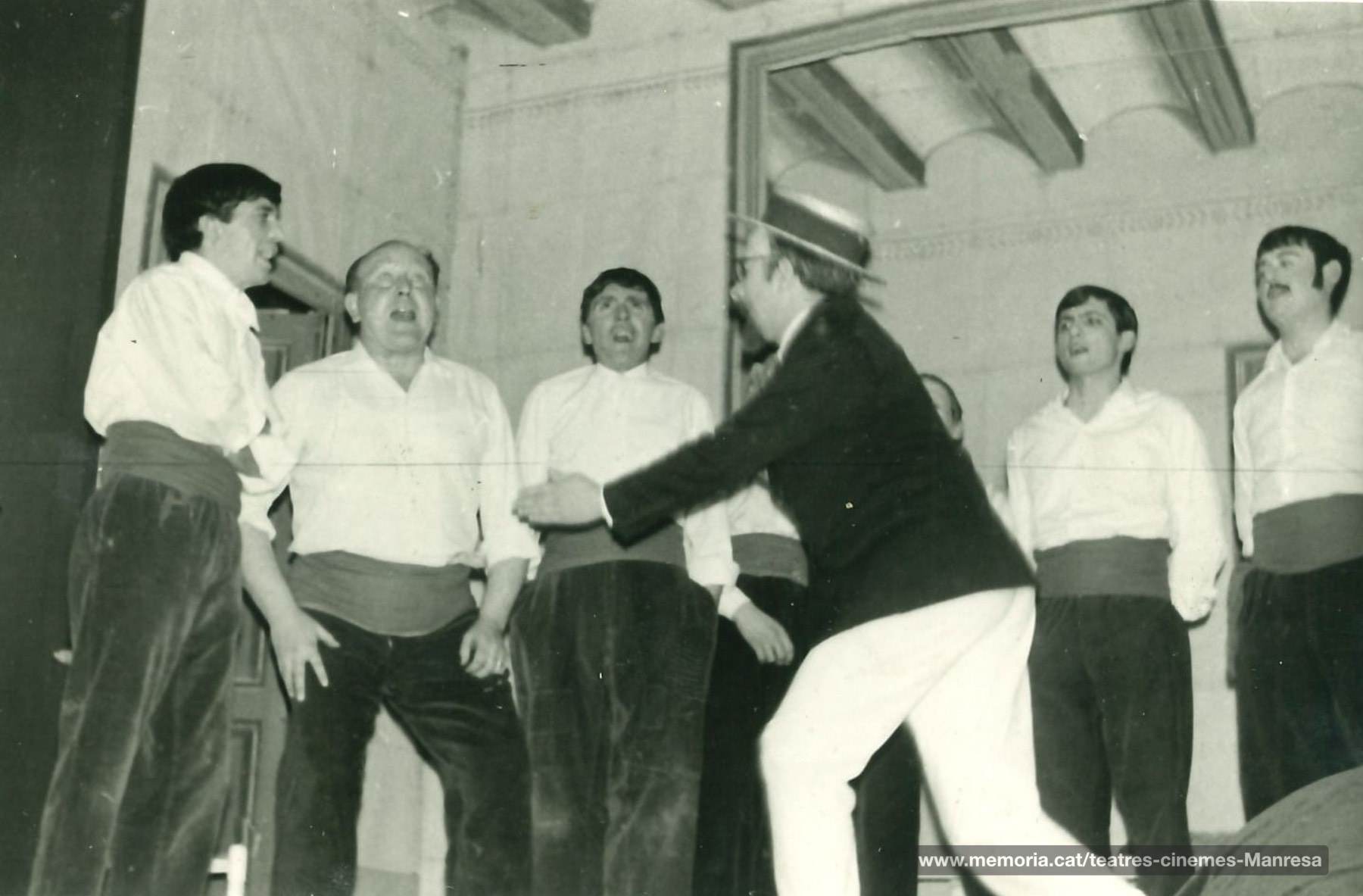 "La puntaire" amb SAla, Albert Vidal, Octavi Canal, Joan Trench, (?) Jordi Ferrer.