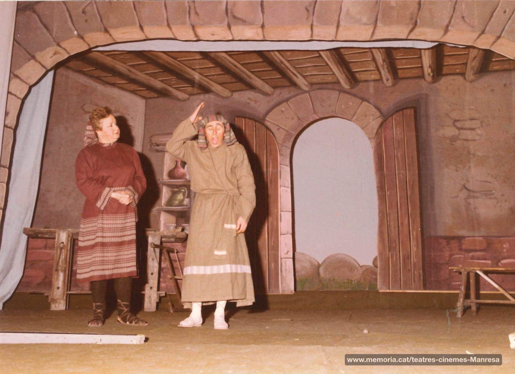 "Els Pastorets" amb Montserrat Garriga i Octavi Canal.