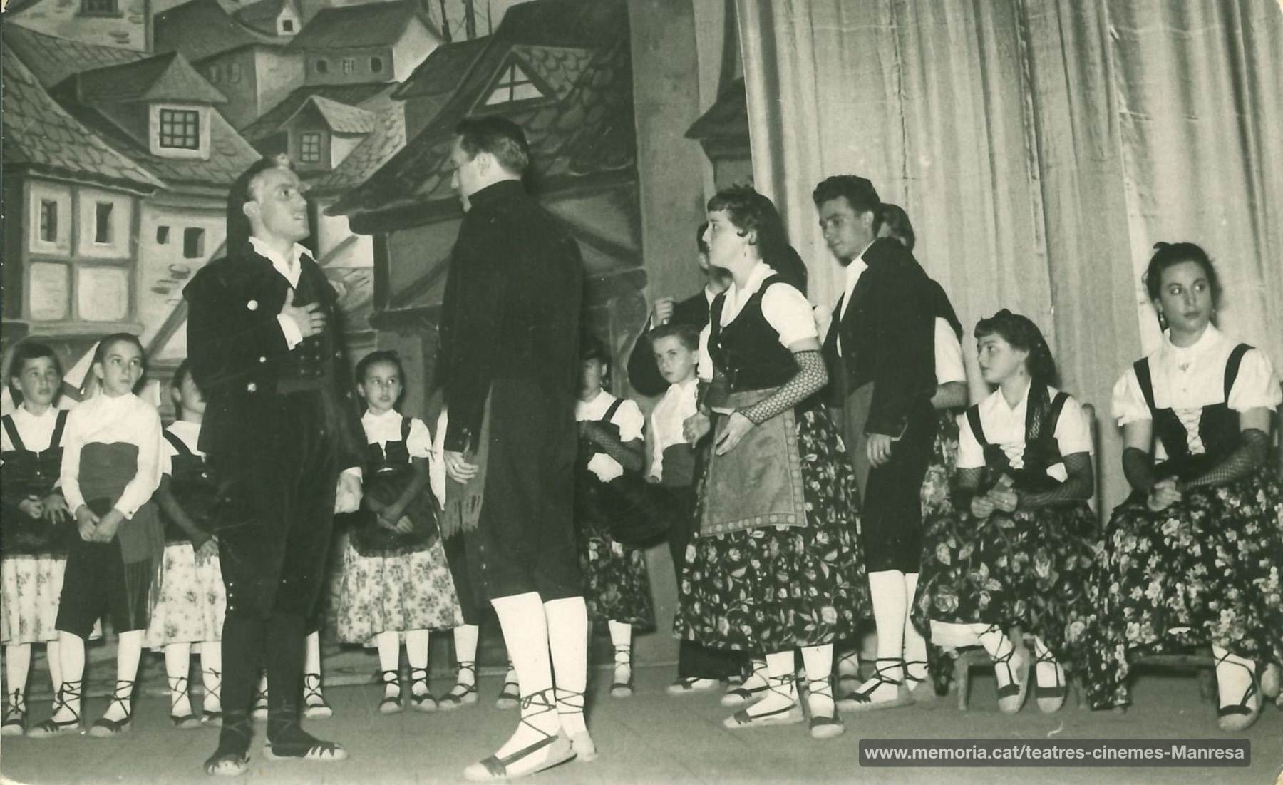 "Aires de Catalunya" amb Joaquim Sanmartí, Lola Monrós.